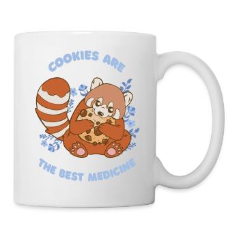 Cookies Are The Best Medicine Funny Cookie Lover - Mug - white - Right