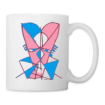 Mado retro futuristic - Mug - white - Right