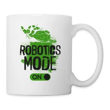 Robot Robotics Engineer Robotics - Tasse - Weiß - Rechts