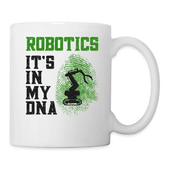 Robot Robotics Engineer Robotics - Tasse - Weiß - Rechts