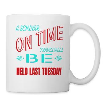 Cadeau d’anniversaire Weightless Devis Geek - Mug blanc - blanc - Droite