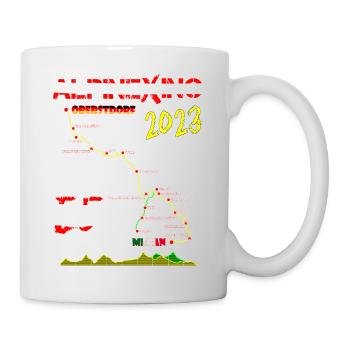 E5 Oberstdorf Merano 2023 - Mug - white - Right