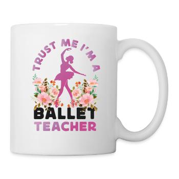 Ballet Danseuse Danse Ballerine - Mug blanc - blanc - Droite