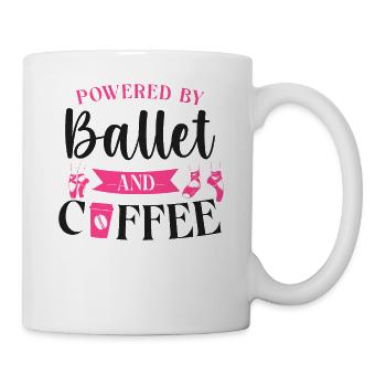 Ballet Dancer Dance Girl Ballerina - Tasse - Weiß - Rechts