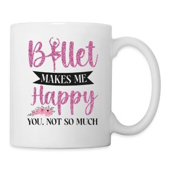 Ballet Dancer Dance Girl Ballerina - Mug - white - Right