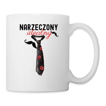 Gedruckter Schmetterling-Design Geschenk für Ihn - Tasse - Weiß - Rechts