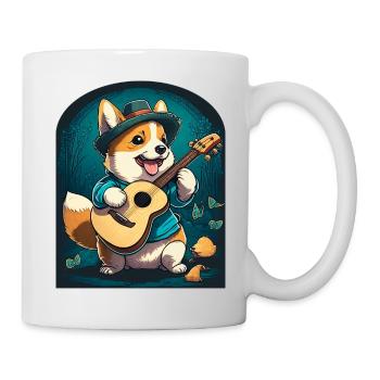 Corgi Bard - Mug - white - Right