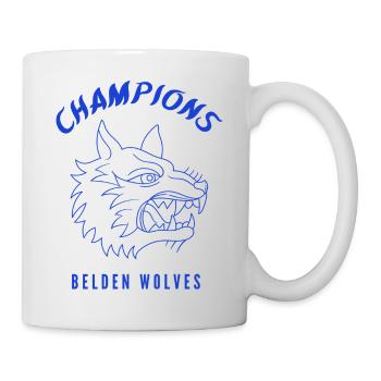 belden wolves - Mug blanc - blanc - Droite