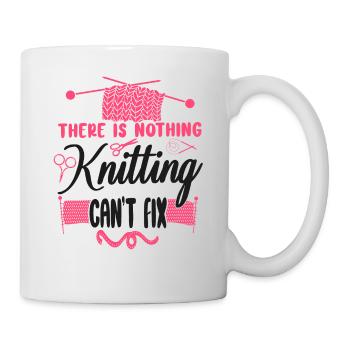 Knitting Knitter There Is Nothing - Mug - white - Right