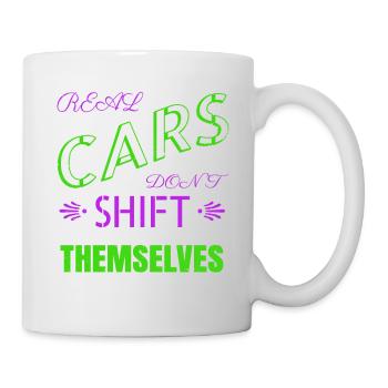 gift idea humor tuning funny mechanic cool - Tasse - Weiß - Rechts