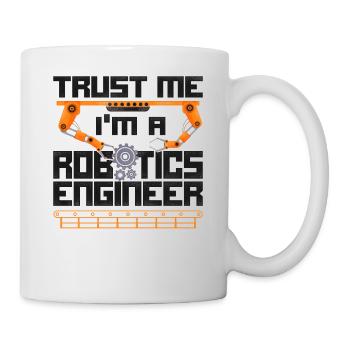 Robot Robotics Engineer Vintage - Mug - white - Right