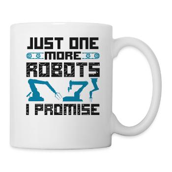 Ingénieur Robotique Robot Vintage - Mug blanc - blanc - Droite