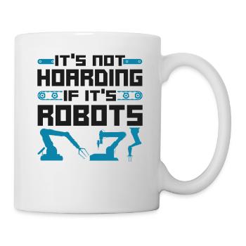 Robot Robotics Engineer Vintage - Tasse - Weiß - Rechts
