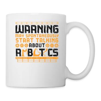 Robot Robotics Engineer Vintage - Mug - white - Right