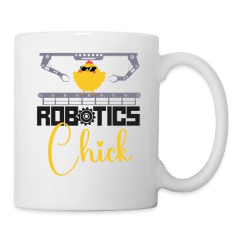 Robot Robotics Engineer Cool - Tasse - Weiß - Rechts