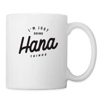 Hana Name Personalized Birthday Name Hana - Mug - white - Right