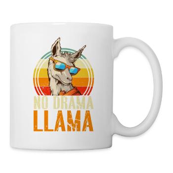 No Drama LLama - Mug - white - Right