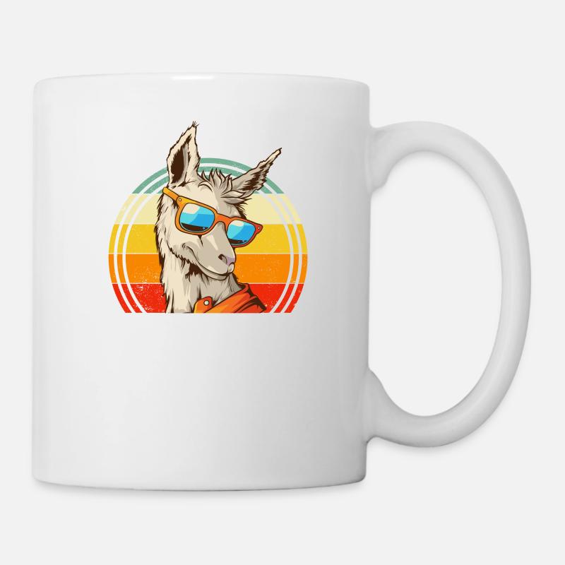 Pas de drame LLama - Mug blanc - blanc