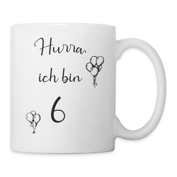 6 - Tasse - Weiß - Rechts