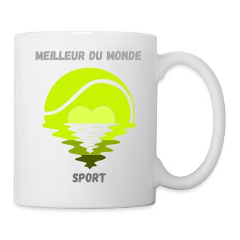 Best sport - Mug blanc - blanc - Droite