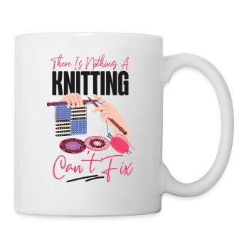 Knitting Knitter There Is Nothing - Mug - white - Right