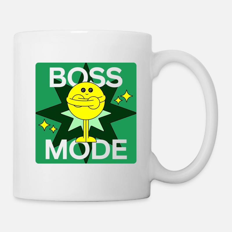 Boss Mode - Mug blanc - blanc