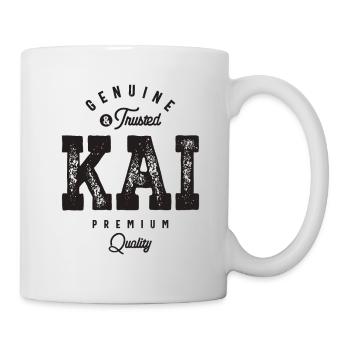Kai Name Funny Personalized Birthday Kai - Mug - white - Right