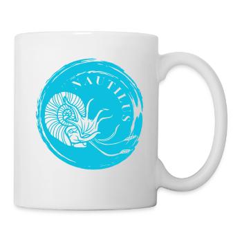 NAUTILUS - TIEFSEE - PERLBOOT - TINTENFISCH - Tasse - Weiß - Rechts