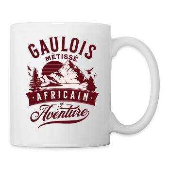 Gallisch gemischt afrikanisch - Tasse - Weiß - Rechts