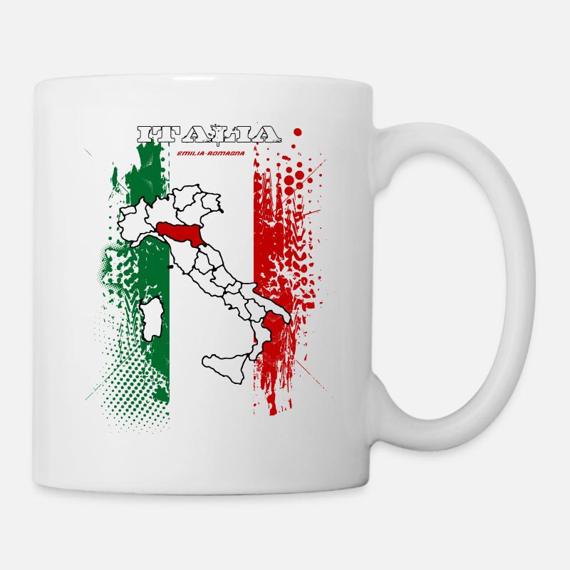 Émilie-Romagne - Mug blanc - blanc