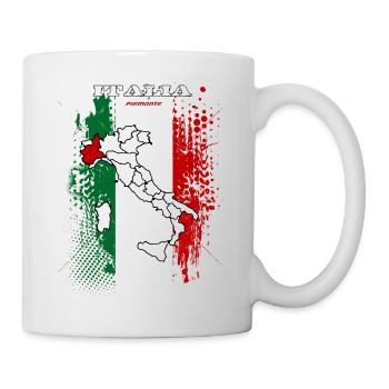 Piemonte - Tasse - Weiß - Rechts