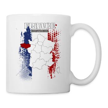 Bretagne - Mug blanc - blanc - Droite