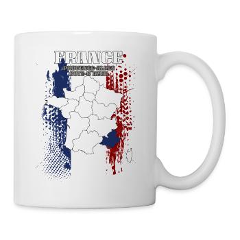 Provence Alpes Cote d Azur - Tasse - Weiß - Rechts