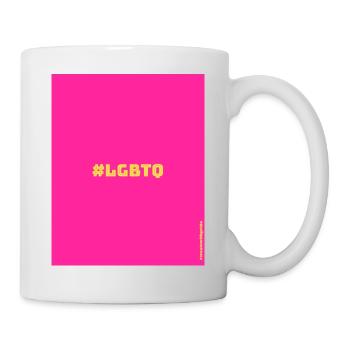 LGBTQ - Tasse - Weiß - Rechts