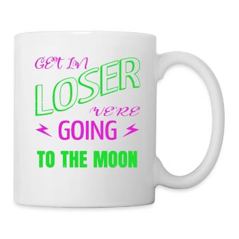 alien lovers animation anal probe alien spacecraft - Mug - white - Right