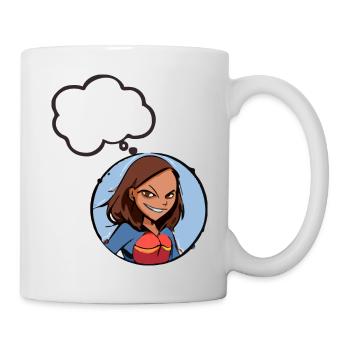 Je ne suis pas sarcastique - Mug blanc - blanc - Droite