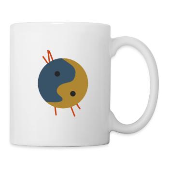 Der Globus - Tasse - Weiß - Rechts