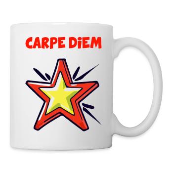CARPE DIEM - Mug blanc - blanc - Droite