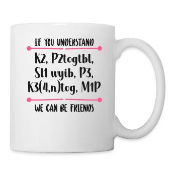Knitting Knitter If You Understand - Mug - white - Right