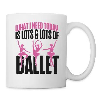 Ballet Danseuse Danse Ballerine - Mug blanc - blanc - Droite