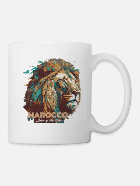 Marocco : Lions of the Atlaas - Mug blanc - blanc