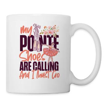 Ballet Danseuse Danse Ballerine - Mug blanc - blanc - Droite