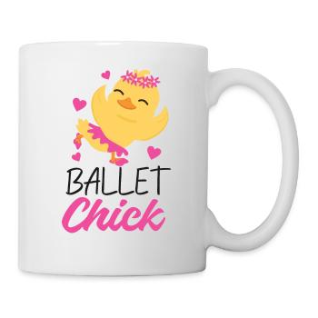 Ballet Danseuse Danse Ballerine - Mug blanc - blanc - Droite