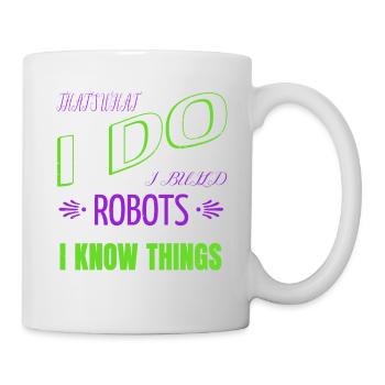 boys bday quote sci fi sayings automatic - Tasse - Weiß - Rechts