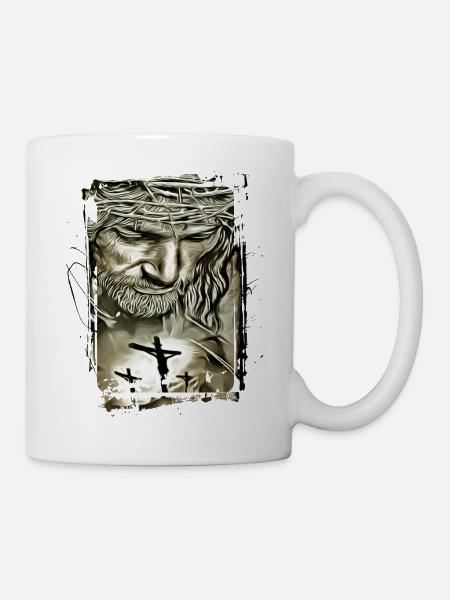 Jésus Marie Mère de Jésus Madonna Mary Marianna - Mug blanc - blanc