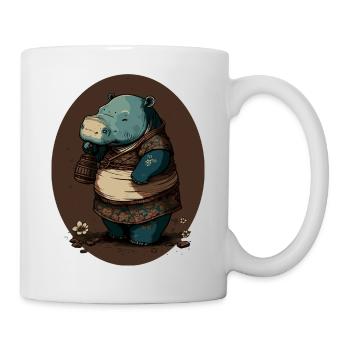 Hippo 8 - Mug - white - Right