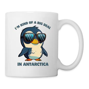 Penguin Big Deal en Antarctique - Mug blanc - blanc - Droite