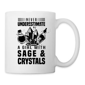 Hexe - Tasse - Weiß - Rechts