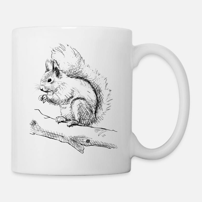 Squirrel - Mug - white