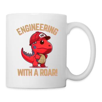 Dino The Engineer - Mug - white - Right